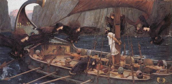 John William Waterhouse ulysses and the Sirens oil painting image